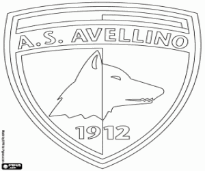 AS Avellino 1912 rozeti boyama