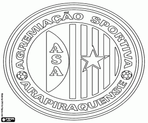ASA de Arapiraca logosu boyama