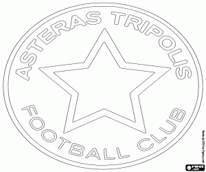 Asteras Tripolis FC logosu boyama