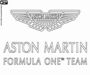 Aston Martin Formula 1 Takım logosu boyama