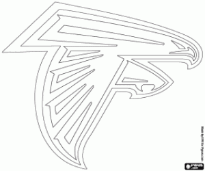 Atlanta Falcons logosu boyama