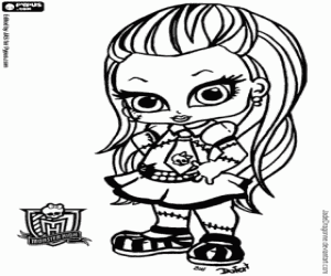 Baby Frankie, Baby Monster High boyama