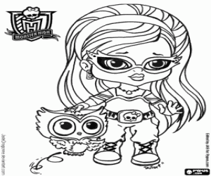 Baby Ghoulia, Monster High Baby boyama