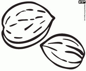 Badem, mutfak madde boyama