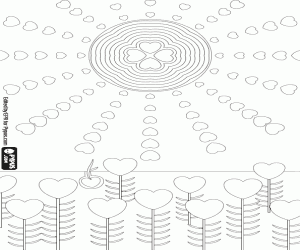 Bahar, metaforik çizim boyama