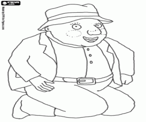 Bahçıvan, küçük Prenses boyama