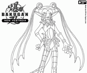 Bakugan Elfin Marucho boyama