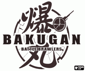 Bakugan Logo boyama