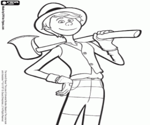 Balta ile Once-Ler, Lorax boyama