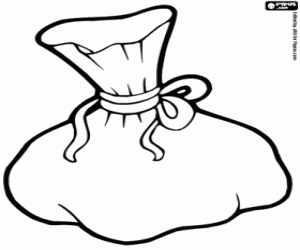 Balıkçı basit bir çanta boyama