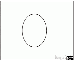 Bangladeş Bayrağı boyama