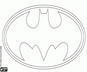 Batman logosu boyama