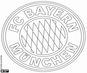 Bayern Münih amblemi boyama
