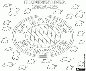 Bayern Münih, Bundesliga 2024-25 boyama