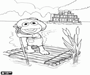 Bebek Kermit, Tom Sawyer boyama