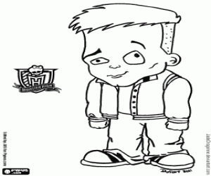 Bebek Slow Moe, Ghoulia erkek boyama