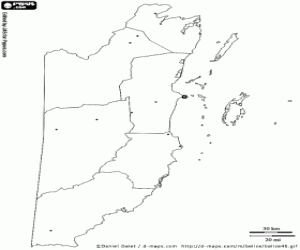 Belize Haritası boyama