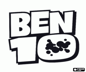Ben 10 logosu boyama