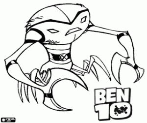 Beyin fırtınası, Ben 10 Alien Force boyama