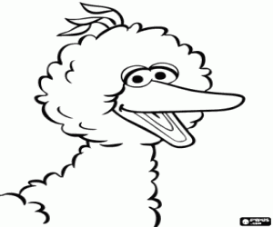 Big Bird, Susam Sokağının karakter boyama