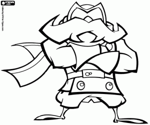 Black Baron, antagonisti karakter boyama