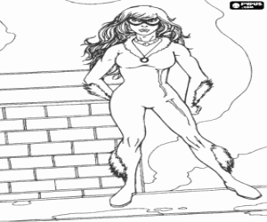 Black Cat, karakter boyama
