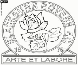 Blackburn Rovers rozeti boyama