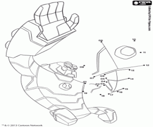 Bloox, Puan Ben 10 Omniverse boyama