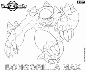 Bongorilla Max, Invizimals boyama