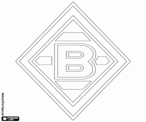 Borussia Mönchengladbach logosu boyama
