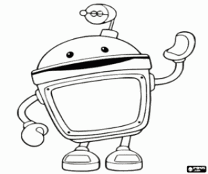 Bot, takım Umizoomi en iyi arkadaşı robot boyama