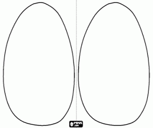 Boya ve Paskalya yumurtaları süslemeleri boyama
