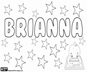 Brianna, İngilizce adı boyama