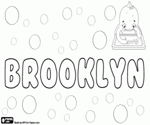 Brooklyn, unisex isim boyama