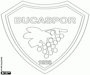 Bucaspor logosu boyama