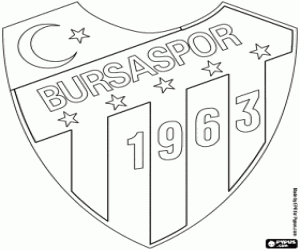 Bursaspor amblemi boyama