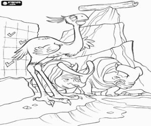 Buz Devri yarışmalar boyama