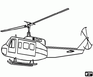 Büyük helikopter boyama