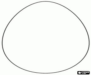 Büyük paskalya yumurtası süslemeleri boyama