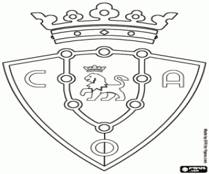 CA Osasuna logo boyama