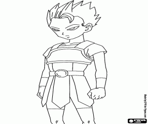 Cabba, karakter Dragon Ball Super boyama