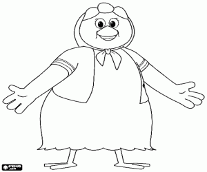 Caliméro, Cesira anası boyama