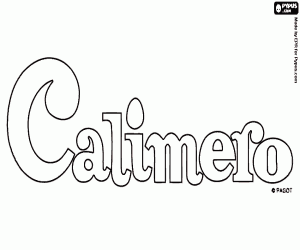 Caliméro logosu boyama