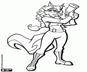 Carmelita Fox, Sly Cooper boyama