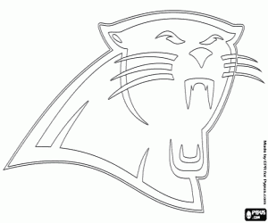 Carolina Panthers logosu boyama