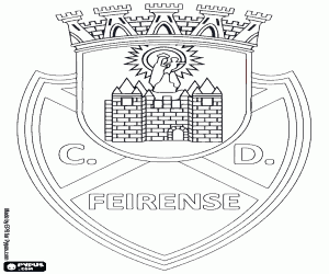 CD Feirense kalkan boyama
