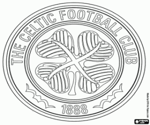 Celtic Glasgow amblemi boyama