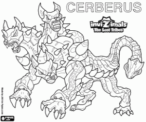 Cerberus, Invizimals The Lost Tribes boyama
