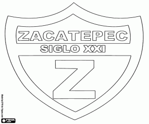 CF Zacatepec Madalyası boyama