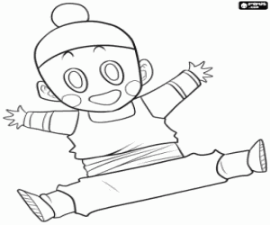 Chaozu, Dragon Ball karakter boyama